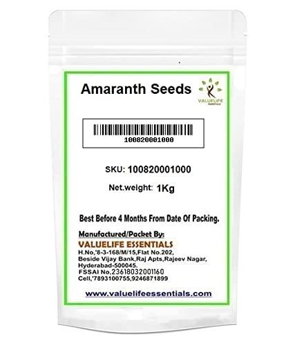 Value Life Valuelife Amaranth Seeds / Ramdana / Rajgira (1Kg)