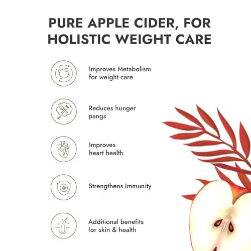 Kapiva Kapiva Himalayan Apple Cider Vinegar With Mother Vinegar 500Ml, Liquid Super Saver Pack Of 2