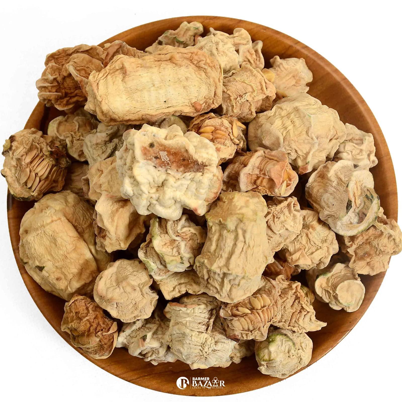 BARMER BAZAAR Barmer Bazaar Dry Kachri | Rajasthani Kachri dried | Kachri Sabut |Dry Kachri Whole Rajasthani Dry Wild Cucumber | Dry Kachari | Dry Kacher | Kachariya | Kachadi (Gotka Kachar) (200gm)