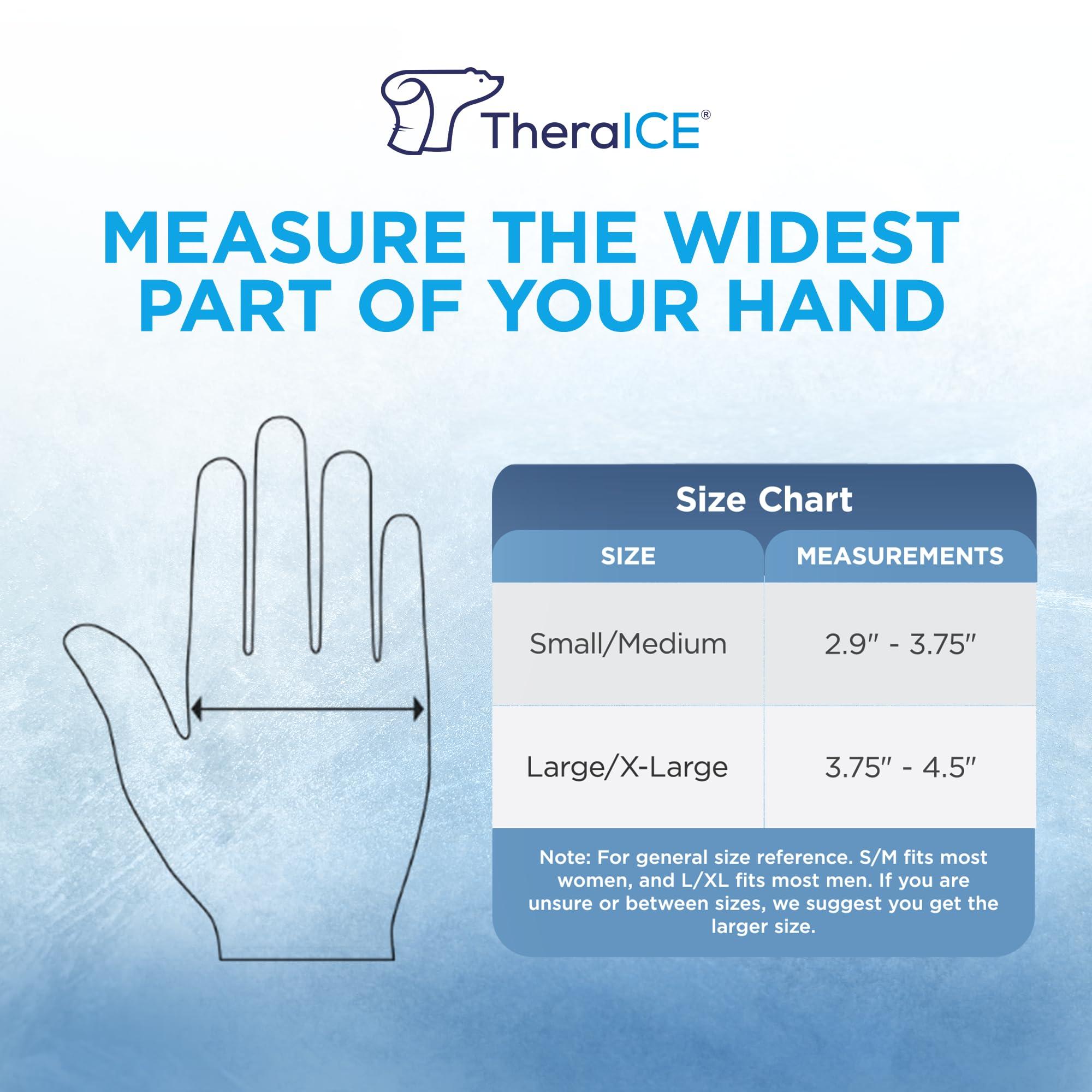 TheraICE Rx TheraICE Rx Wrist Ice Pack - Soft Gel Ice Pack Wrap for Wrist for Cold Therapy Relief for Rheumatoid Arthritis, Tendinitis, Carpal Tunnel Pain, Hand Injuries, Swelling, Pain & Bruises