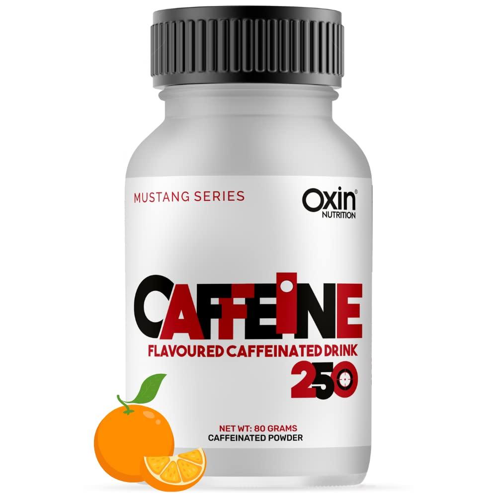 Oxin Nutrition – Desire to be distinct Oxin Nutrition Desire to be distinct Caffeine 250 Pre Workout Natural Caffeine Powder Supplement 40 Servings (Orange)