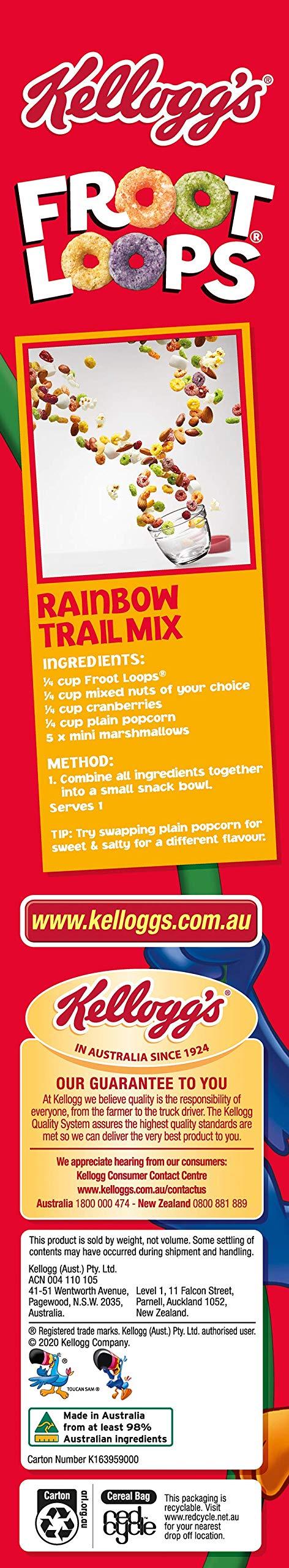 Kellogg's Kellogg's Froot Loops, 500 g