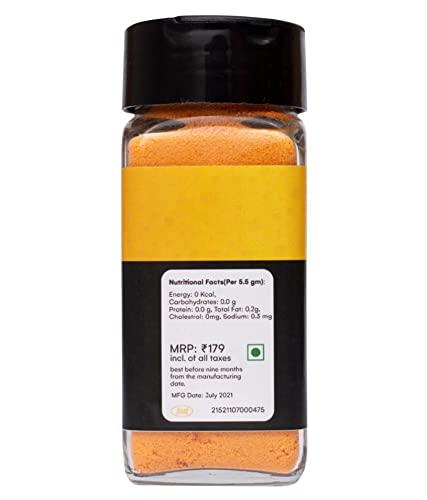 Aru's Food Co. Aru's Tasty Cheesy Seasoning (Perfect for Pop Corn, Pasta, Fries Seasoning | Dairy-Free | Vegan| 65g (Pack of 2)