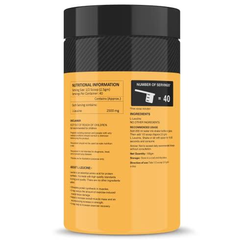 MyFitFuel MyFitFuel L-Leucine (.22 lbs) 100 gm (Unflavored)