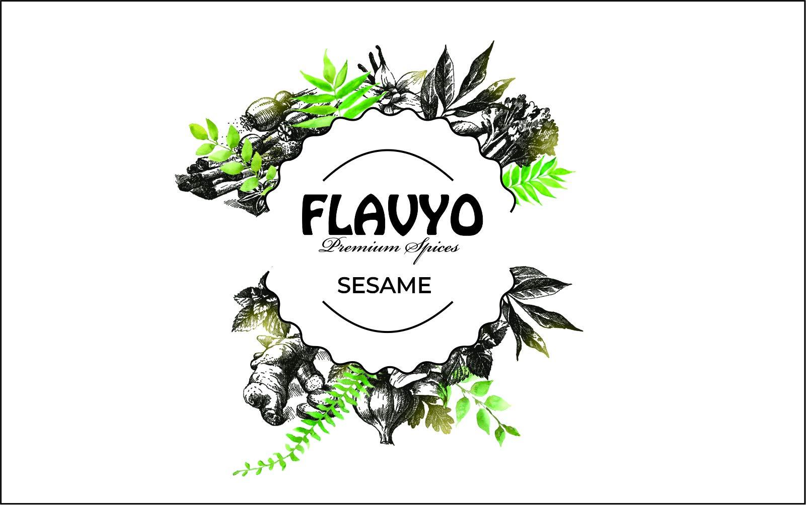 FLAVYO Flavyo Black Sesame Seeds - 500gms (Kala Til/Tal) Fresh and Natural