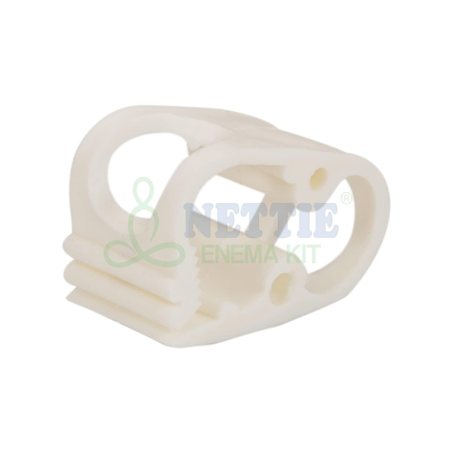 NETTIE NETTIE Enema Kit | 750ml can, extra Long 1.5 meter PVC Tube and 1 pinch clamp and nozzle used for home/ hospital with Pack of 7 size 12 enema tubes use in Naturopathy and Ayurveda with Instruction leaflet - Combo Pack