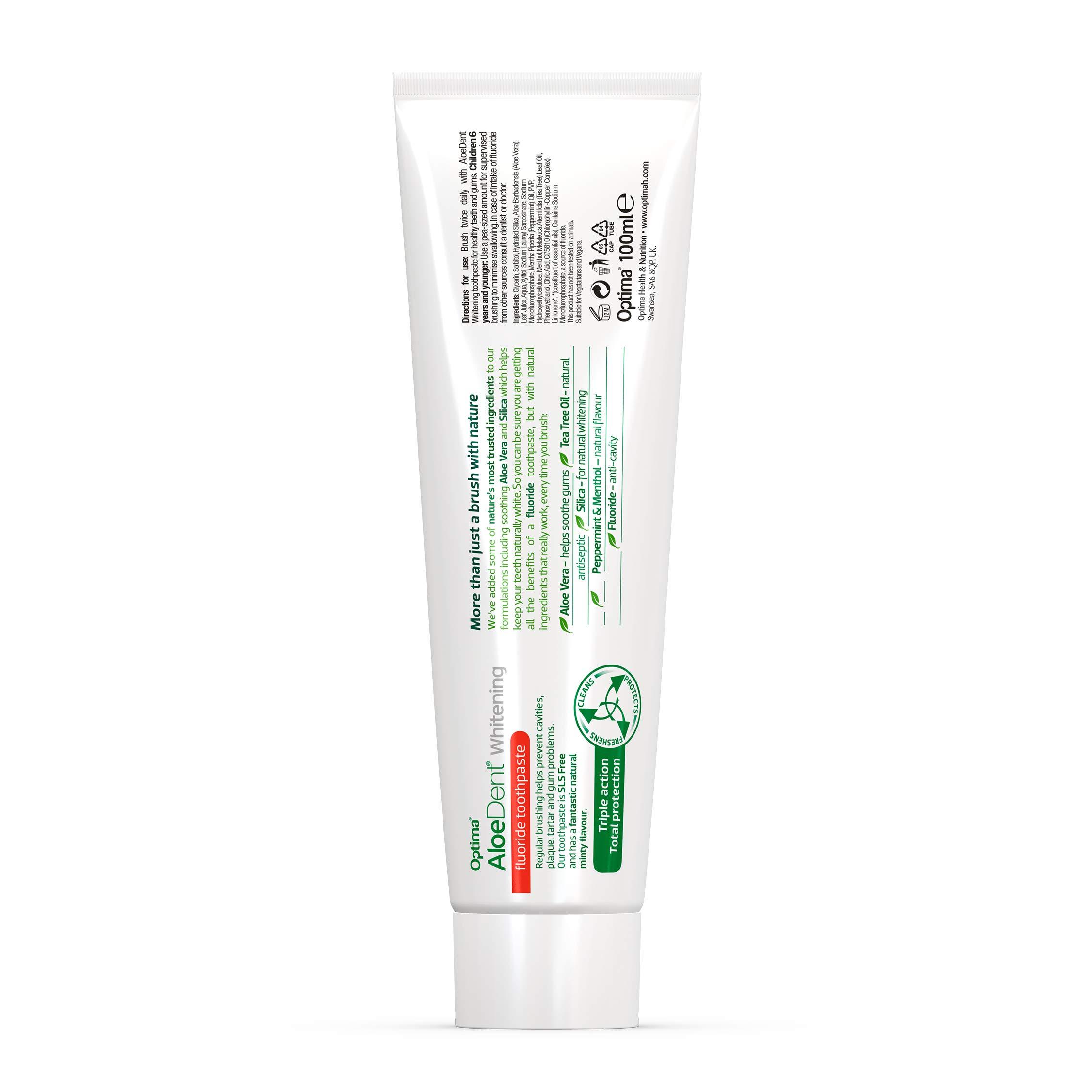 Aloe Dent AloeDent Whitening Alow Vera Fluoride Toothpaste 100ml by Aloe Dent