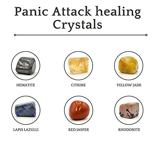 Plus Value Plus Value Panic Attack Pocket Healing Crystal Bag - Reiki Healing Crystal