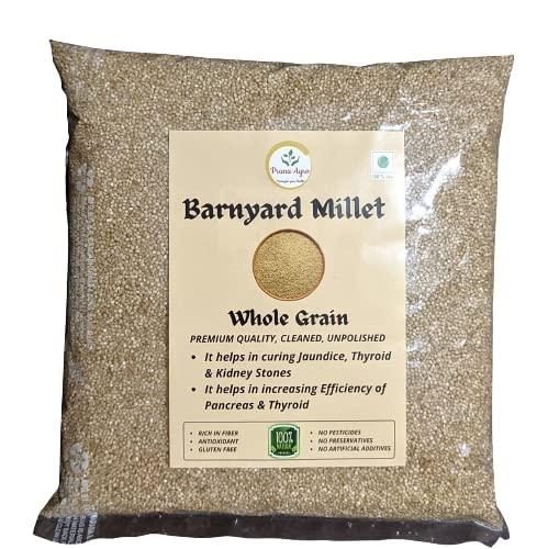 Prana Agro Prana Agro - Barnyard Millet Whole Grain (1 Kg)