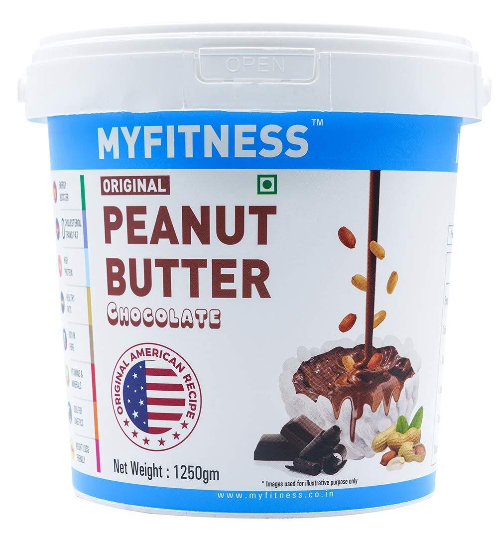 I LOVE PB I LOVE PB MYFITNESS Chocolate Peanut Butter 1250g + MYFITNESS Peanut Butter Smooth 1250g