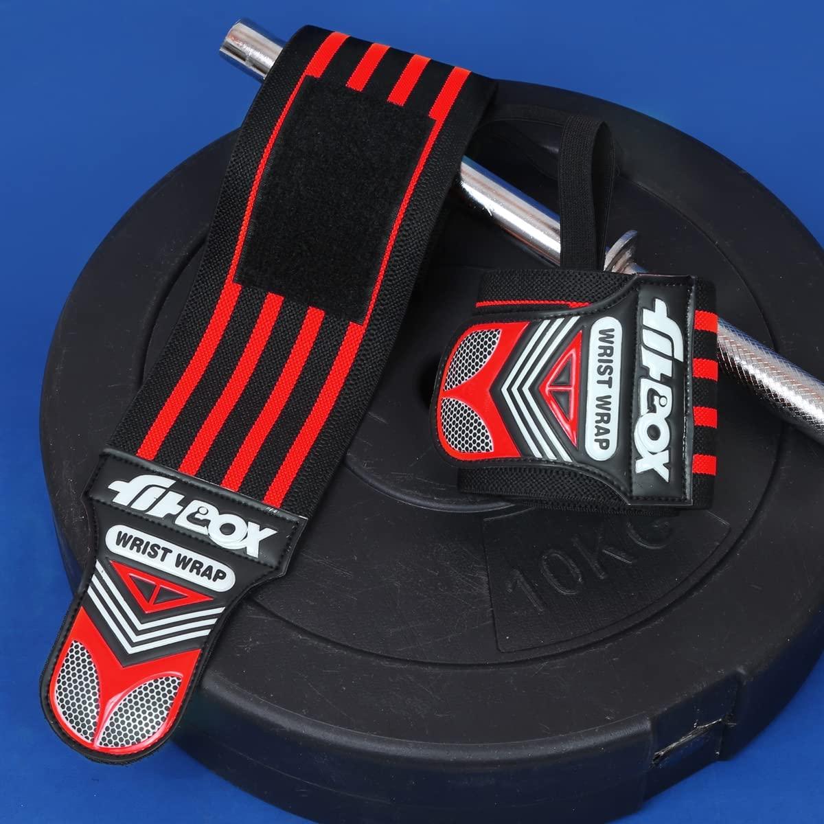 FitBox Sports FitBox Sports Premium Wrist Wrap with Extra Grip & Cotton Thumb Support (Wrist-03)