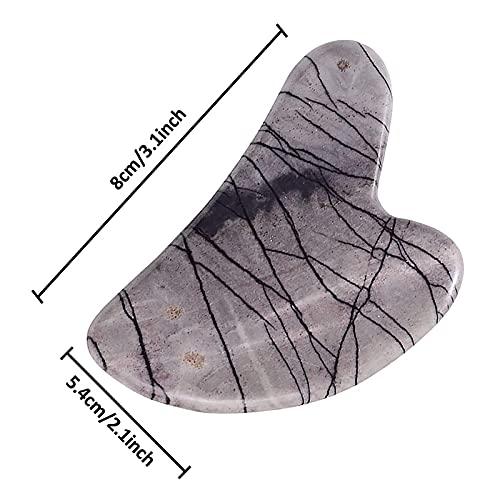 Dorakitten Dorakitten Gua Sha Facial Tool Crystal Lightweight Heart Shape Small Professional Scraping Massage Tool Women Girls Natural Small Mini Creative