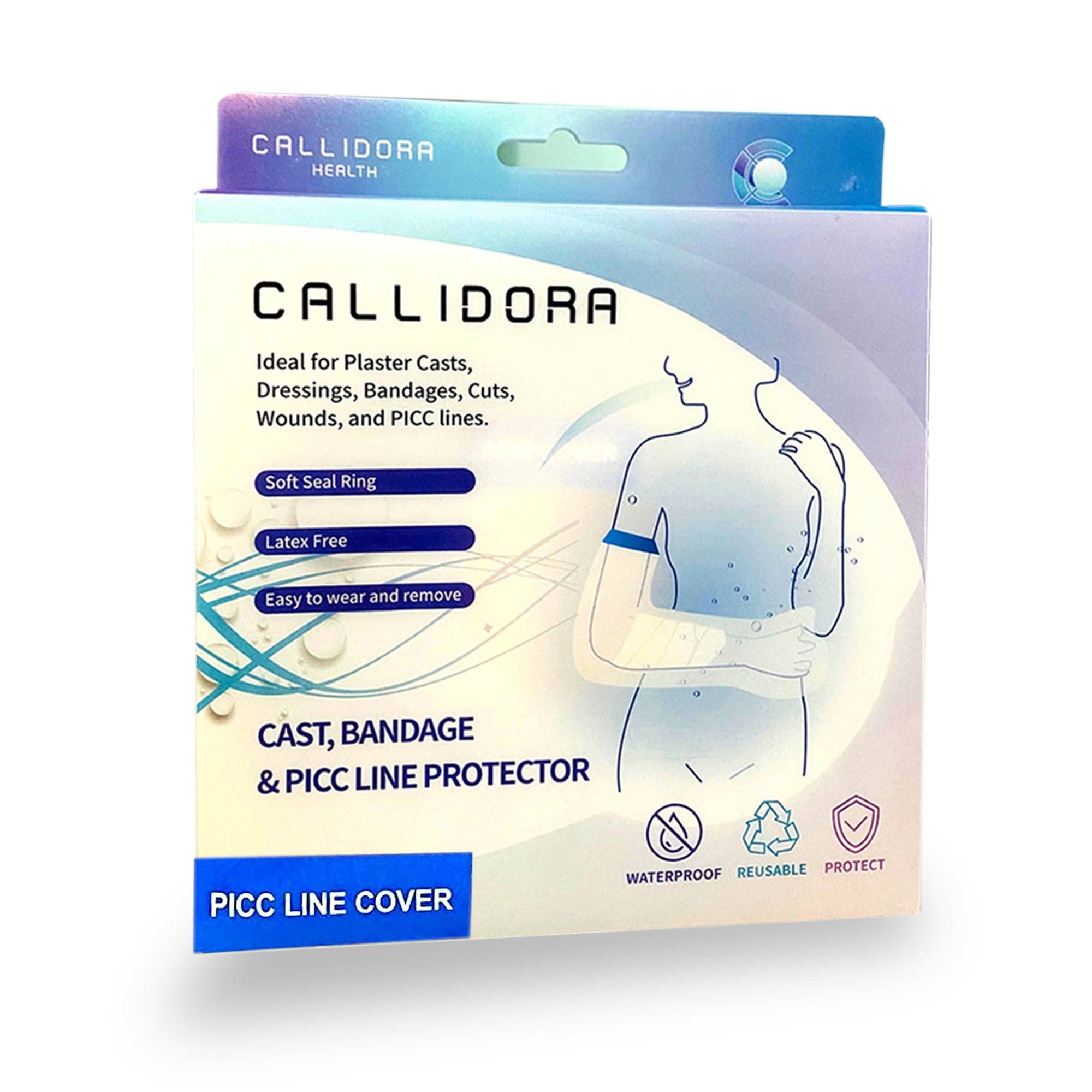 Callidora Health Callidora Waterproof PICC Line Cover, Reusable Protector for Dressings, Bandages, Casts, Wounds