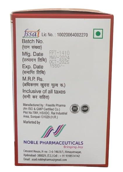 FERLON-FORTE FERLON-FORTE: Iron Supplement ( Pack Of 100 Veg Tablets) The Ultimate Therapy for Iron Deficiency, Pregnancy & Lactation Support, Compensate Blood Loss During menses & Post Surgery, Combat General Weakness, Boosts Energy and Immunity : Ferrous Fumara