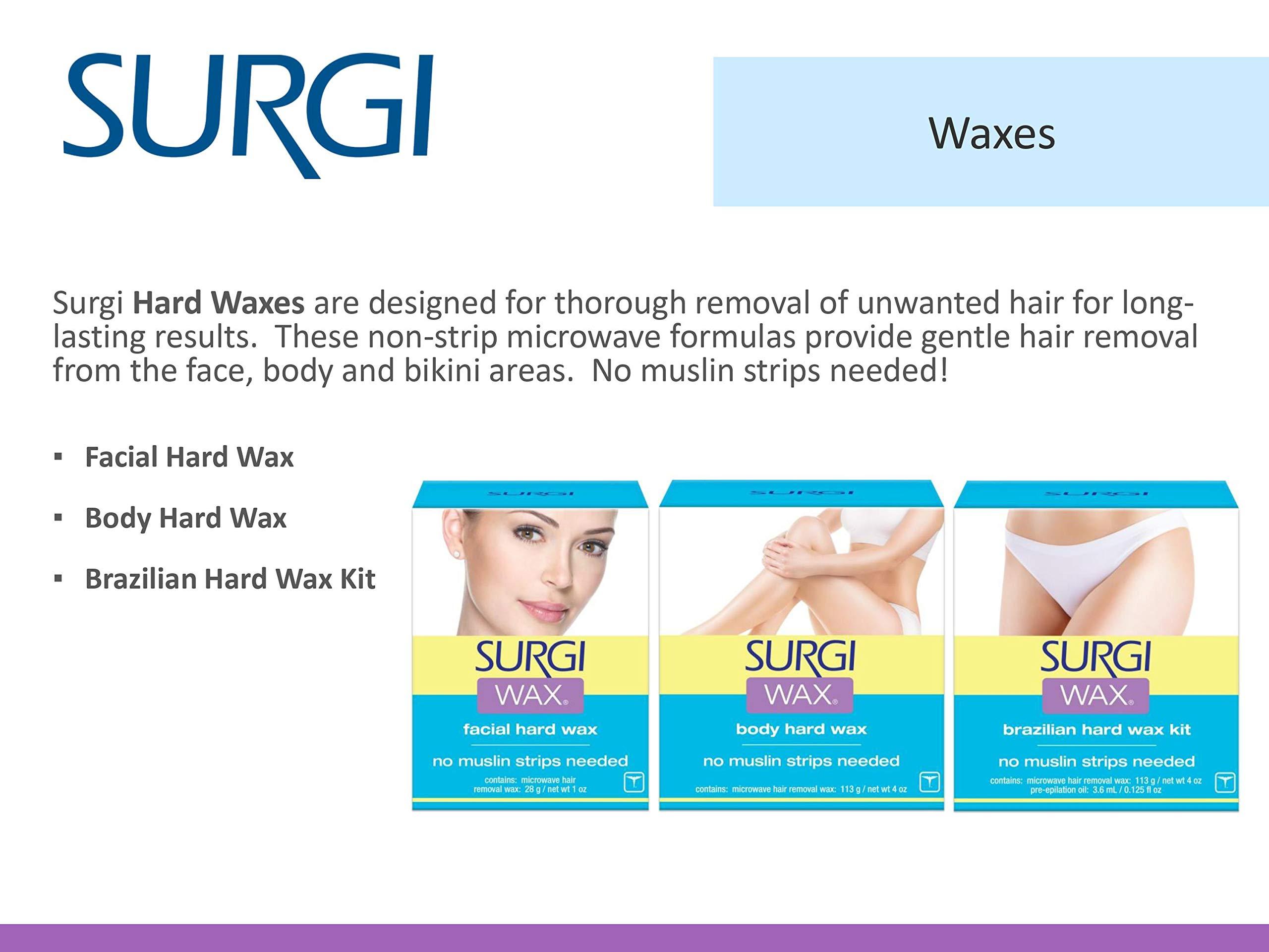 Surgi-Care Surgi Care Surgi Wax Brazilian Wax Kit 4.125 Oz