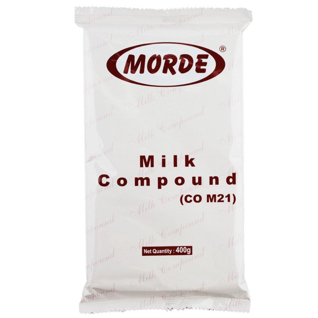 MORDE MORDE Milk Compound Slab 400G -Pack Of 2Pc, Powder