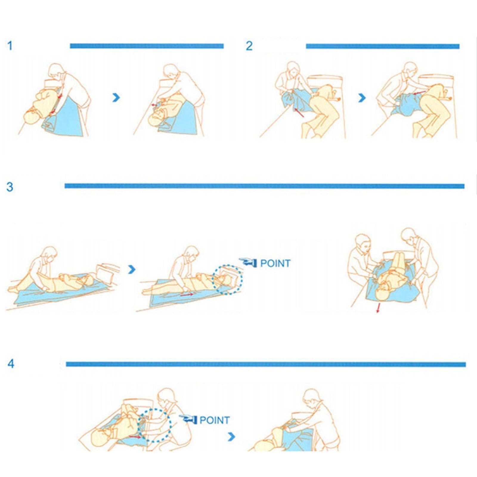 T.O.G. T.O.G. Flat Slide Sheet for Patients Sliding Draw Sheet Moving Auxiliary Slider