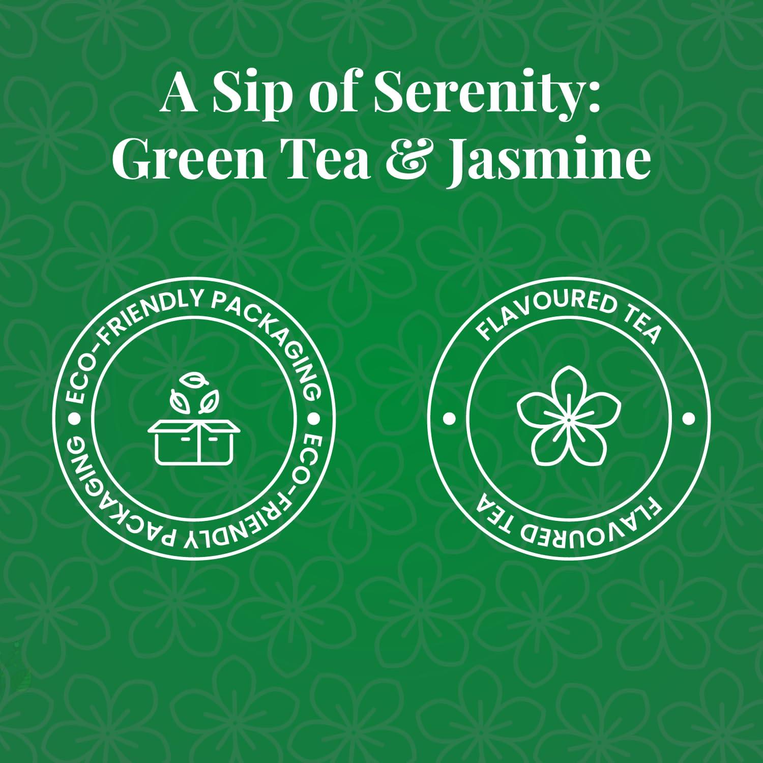 Twinings Twinings Green Tea Jasmine, 25 Teabags, Green Tea, Pure Elegance, Smooth and Floral