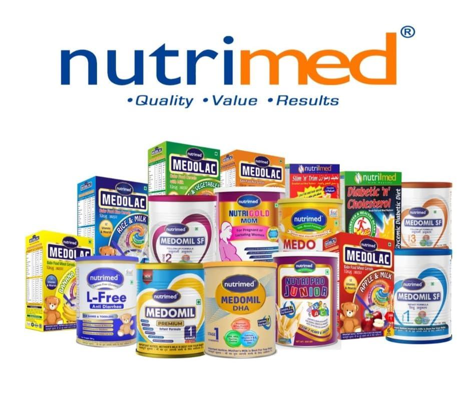 NUTRIMED NUTRIMED Nutrigold Mom Whey and Milk Protein Consist of 28 vitamins And minerals-400 Grams