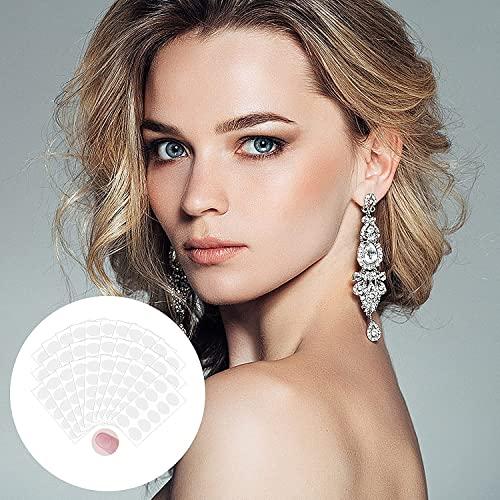 RANUR RANUR Waterproof Invisible Ear Lobe Support Patches, Ear Lobe Patches Makes Earings More Comfortable, Increase Earings Beauty, Medical Ear Patches (300)