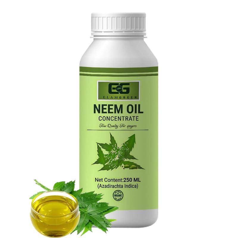EG ELAMGREEN Elamgreen Organic Cold Pressed Neem Oil, 100 ml - Pack of 2