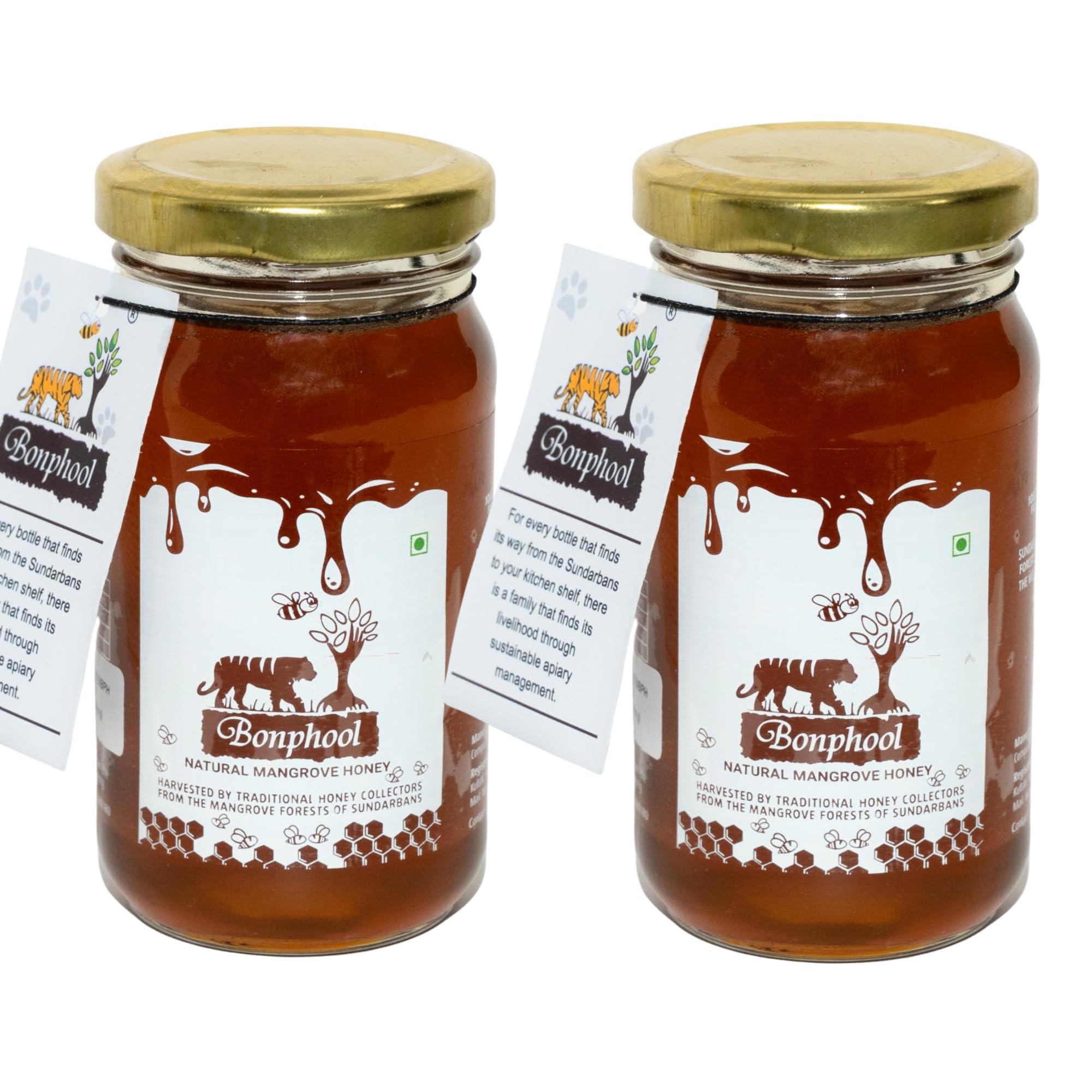 BONPHOOL BONPHOOL Natural Mangrove Honey, 250 Grams - Pack of 2