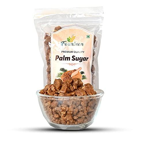 Farmbean Farmbean Palm Sugar | Organic Palmyra Palm Sugar | Natural Sweetener Sugar Alternative Organic | Non GMO - 300 Gms