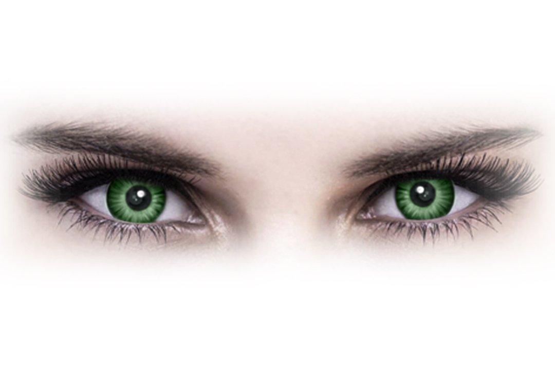 Charming Eyes Charming Eyes 2Tone Yearly Color Lenses (Green-1.75)