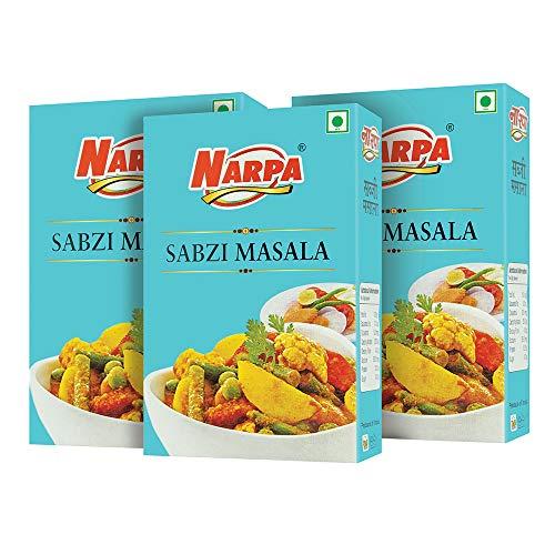 Narpa Narpa Sabzi Masala Powder, 100g (Pack of 3)