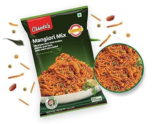 CHHEDA\'S Chheda\'s - Manglori Mix - Snack of Manglore - Besan Sev - 350 Gm Pack of 2