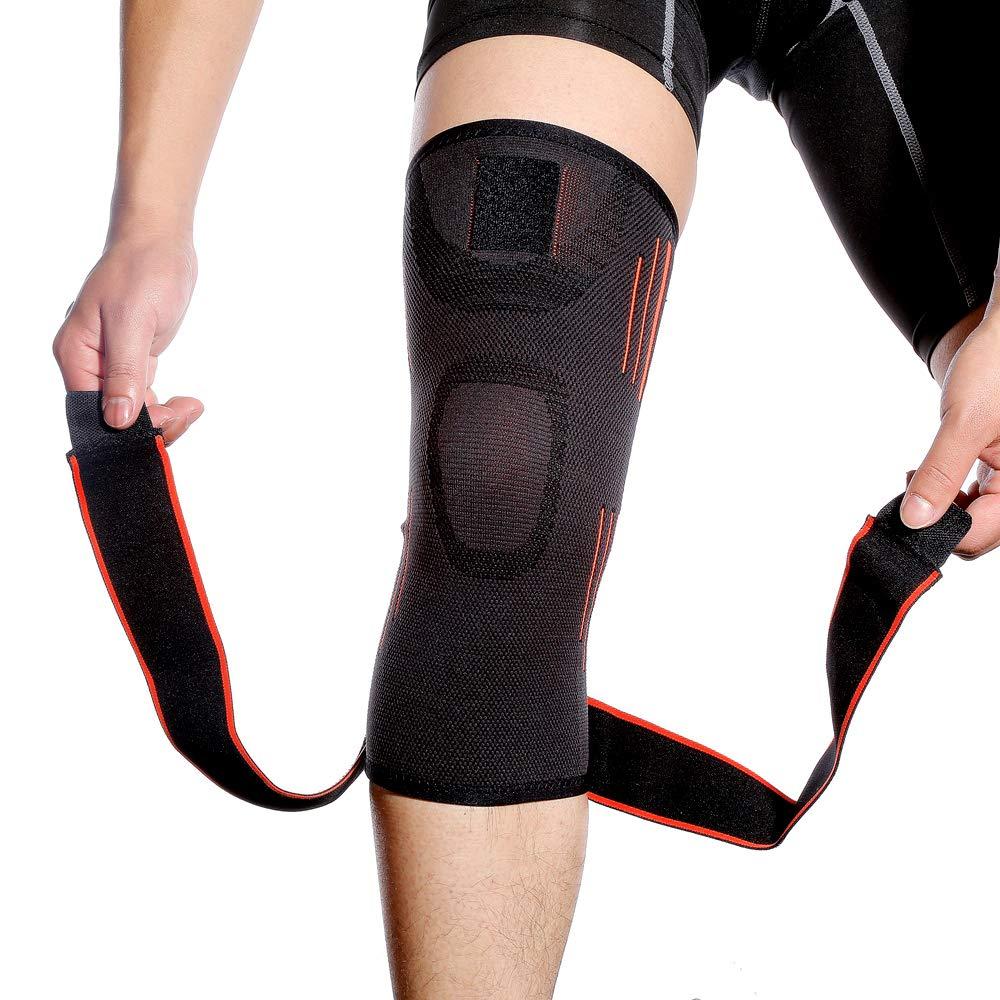 Decdeal Decdeal Knee Support Professional Protectives Sports Knee Pad Outdoor Running Knee Pads Green XL