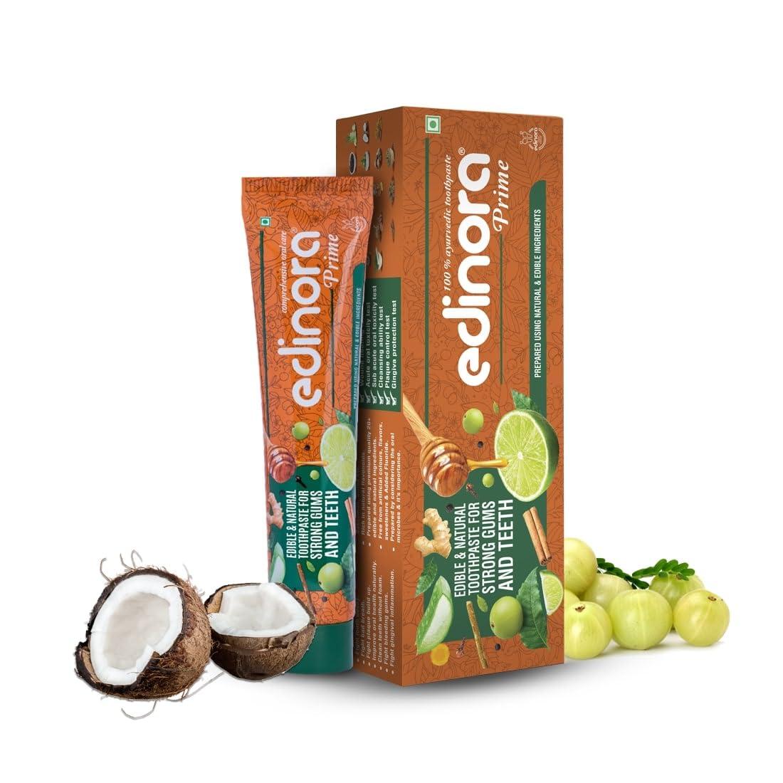 Nogi Monkey Brand Charcoal Toothpaste by Nogi (since 1911). Whitening stain removal ayurvedic toothpaste for total oral care. Herbal flouride-free toothpaste for all age groups-185g (pack of 2)