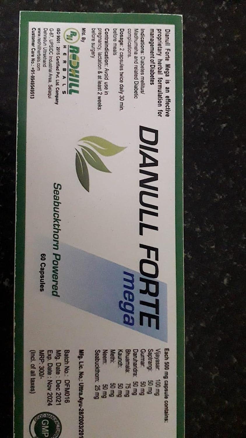 REDHILL HERBALS PVT LTD DIANULL FORTE MEGA