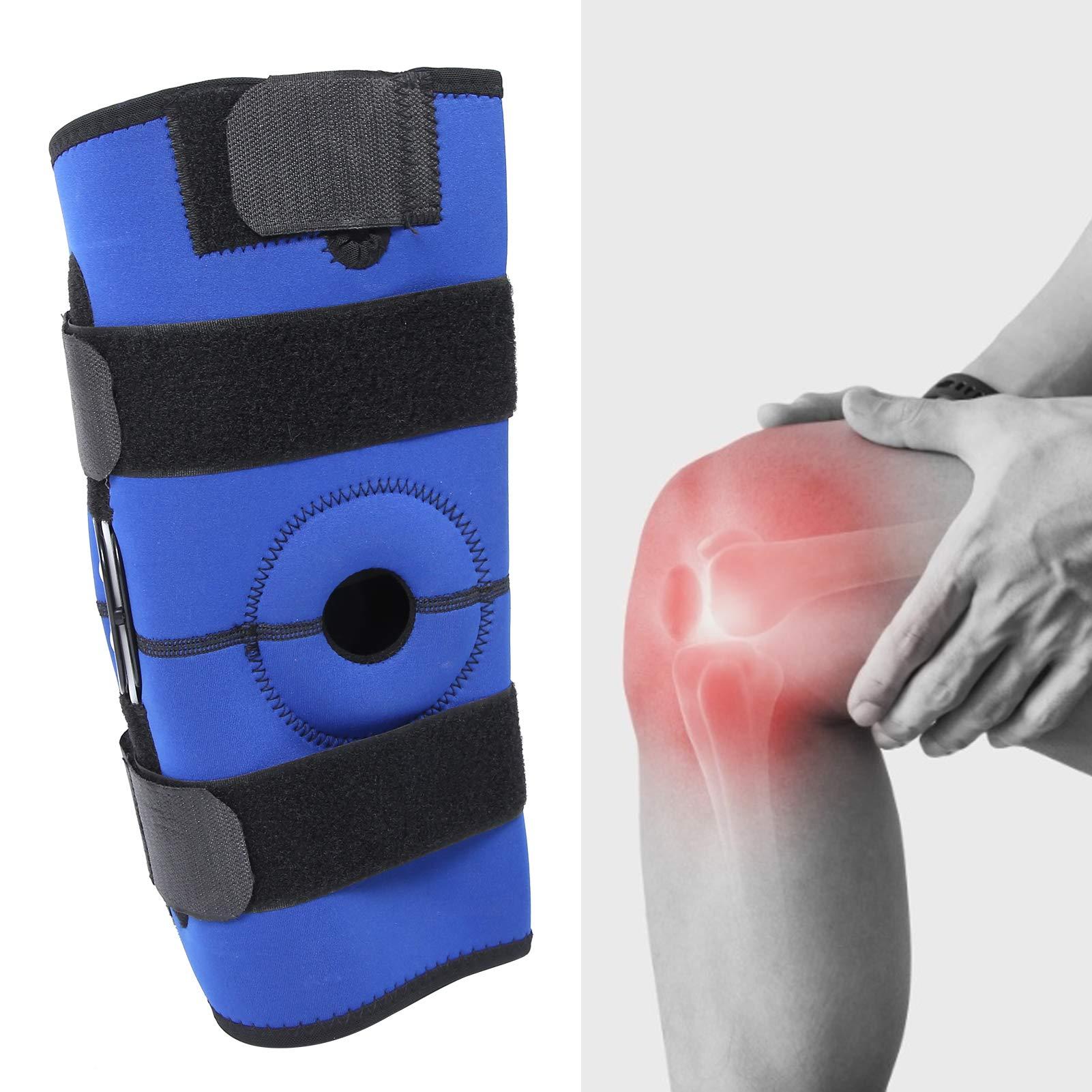 Generic Knee Brace, Aluminum Alloy 13 X 7.9in Knee Braces for Knee Pain Knee Support Protector for Running Workout for Men Women |