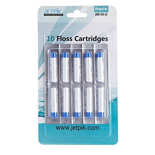 JETPIK Jetpik PowerFloss Cartridge, (10) Pack