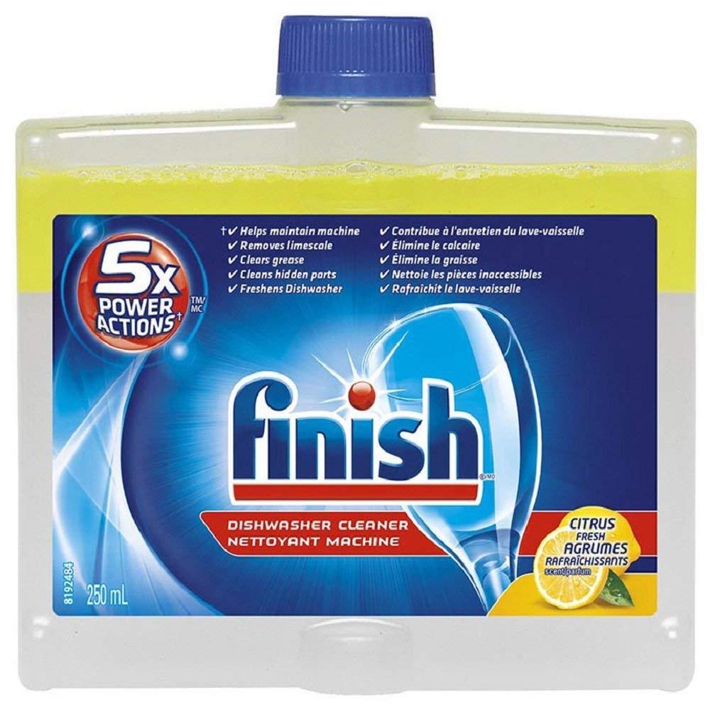 Finish Finish Dishwasher Cleaner Lemon 250ml Pack Of 2