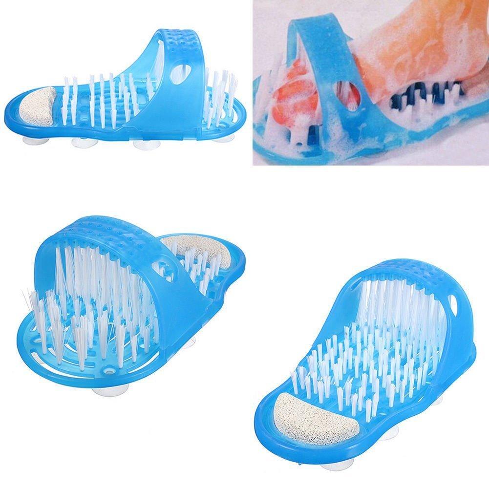 SEVIA Sevia Easy Foot Cleaner Shower Slipper for All Age groups Easy Feet Foot Cleaner sleeper Foot Cleaner Machine Foot Cleaning Brush (Multi Color)