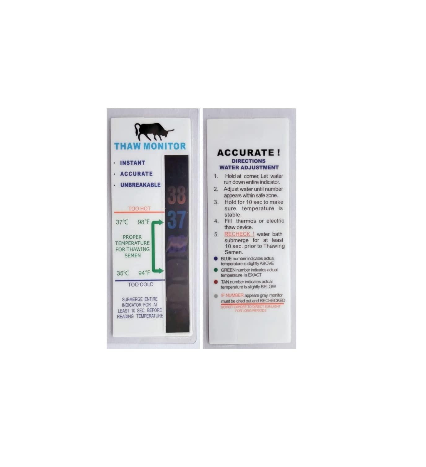 Kshama Kshama Thaw Monitor for Animal AI Equipments for Check Water Temperature I Thaw Monitor Card (1 PC)