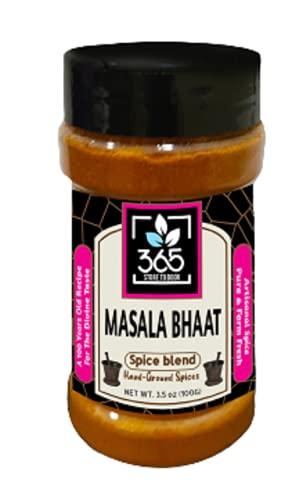 365 STORE TO DOOR 365 STORE TO DOOR Indian Spice - Masala Bhaat, 100 gm | Homemade Powdered | for Healthy Cooking | Ready to use | All Seasonings Spices | Pure & Hygiene | Spice Mix – Pack of 1