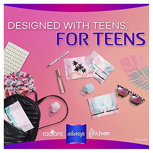 Always Always Totally Teen Radiant Infinity Pads 28 Count