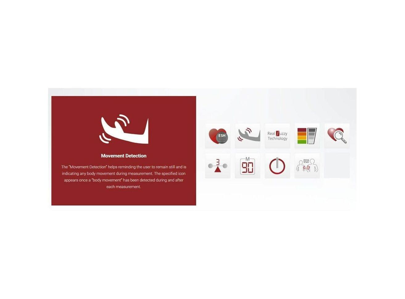 Rossmax Rossmax CH155 Blood Pressure Machine Digital,Swiss Design Automatic BP Machine Accurate BP Monitor, Easy-to-Use, (White)