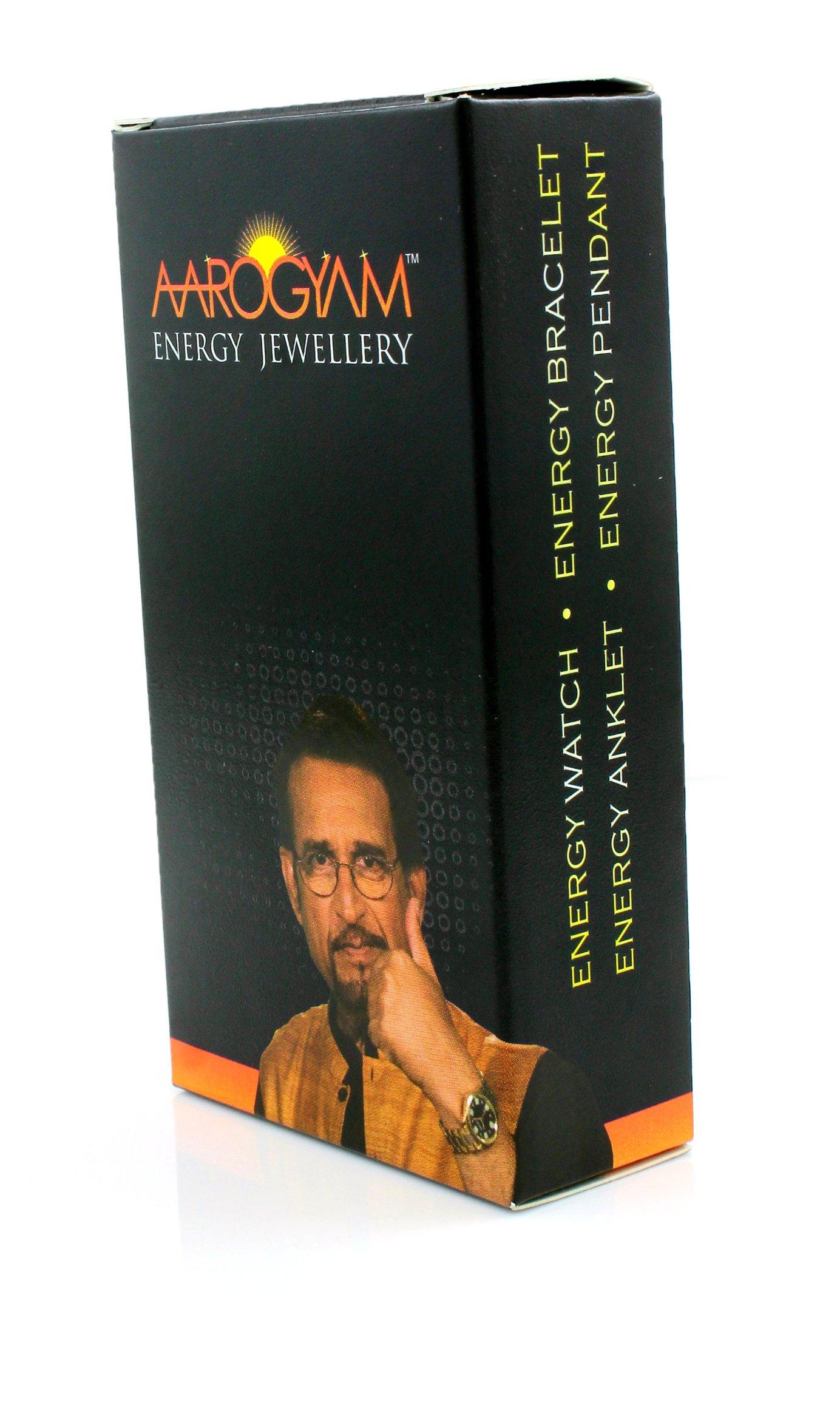 Aarogyam Energy Jewellery Aarogyam Energy Jewellery Mineral Science Scalar Energy Quantum Science MST MNT Pendant (Design 3 Black)