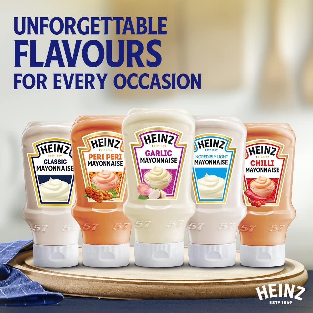 HEINZ Heinz Real Garlic Mayonnaise, 225ml