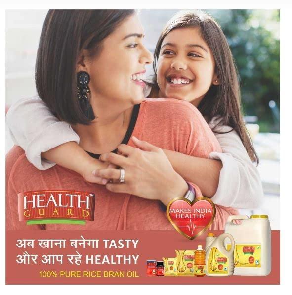 Generic RCM Rice Bran Health Guard Physically Refined Oil, 5 litres with 14000 PPM Oryzanol