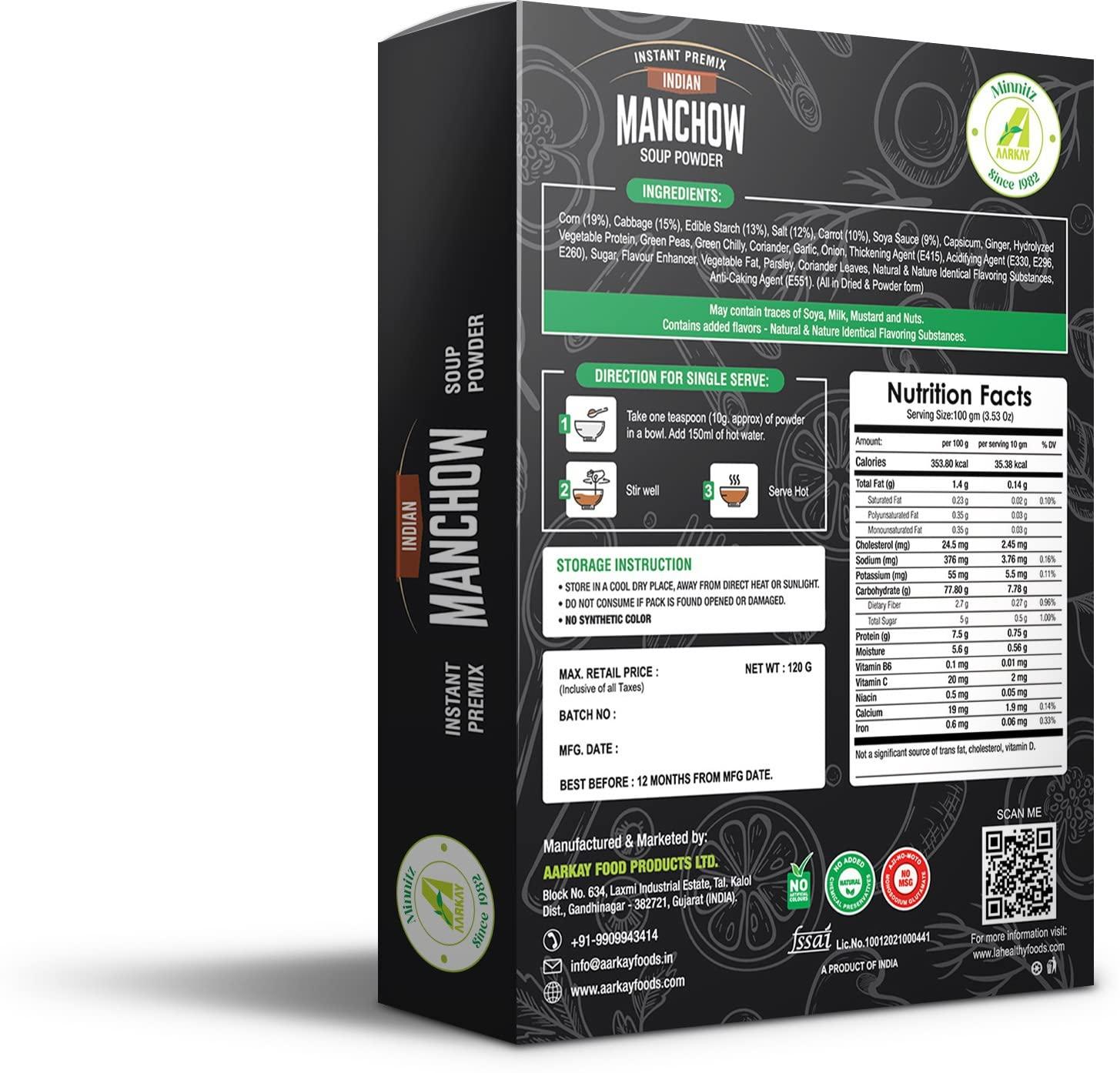 Minnitz Minnitz Instant Manchow Soup Powder Ready To Make Instant Soup Mix