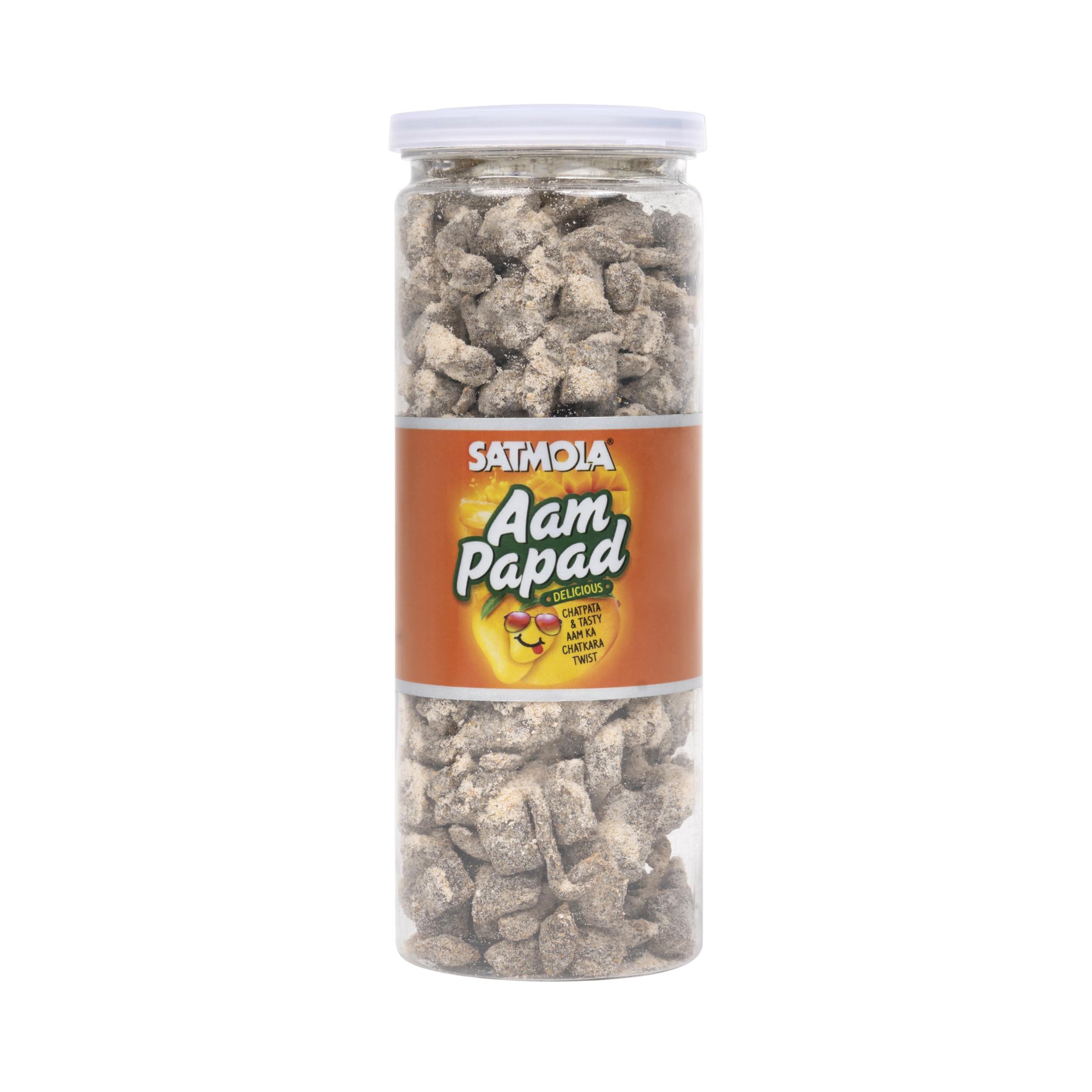Satmola Satmola Aam Papad: Authentic Indian Mango Fruit (Pack of 4)