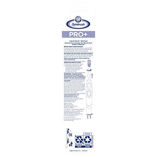 Spinbrush Spinbrush Truly Radiant Extra White Battery Toothbrush