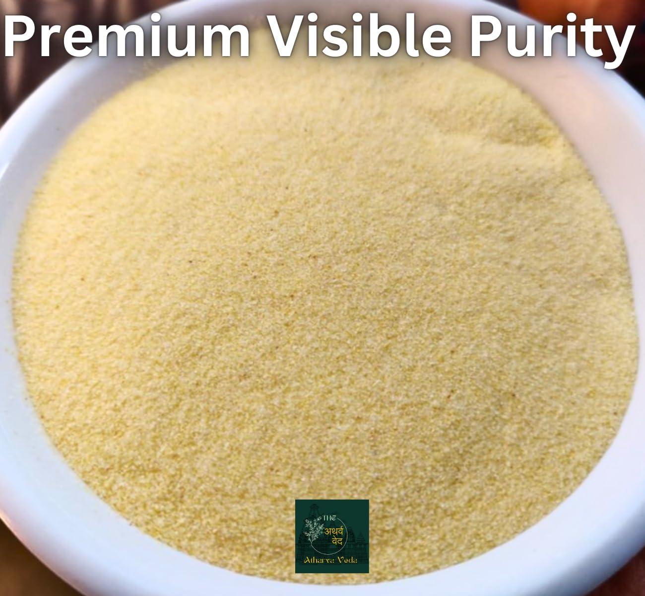 The Atharva-Veda Desi Khandsari 10kg Organic Khand Sugar - No Impurities & Hygienically Packed