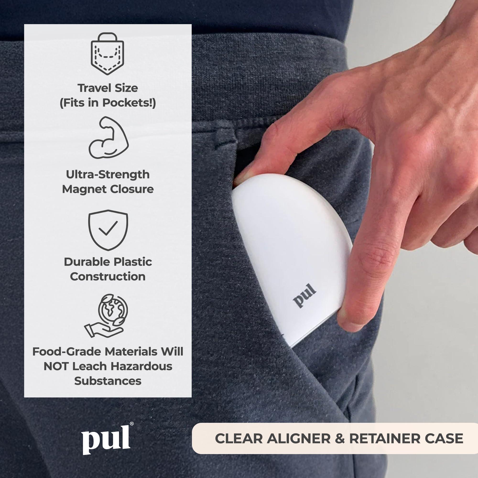 The Pultool Clear Aligner and Retainer Case by PUL (Gray)