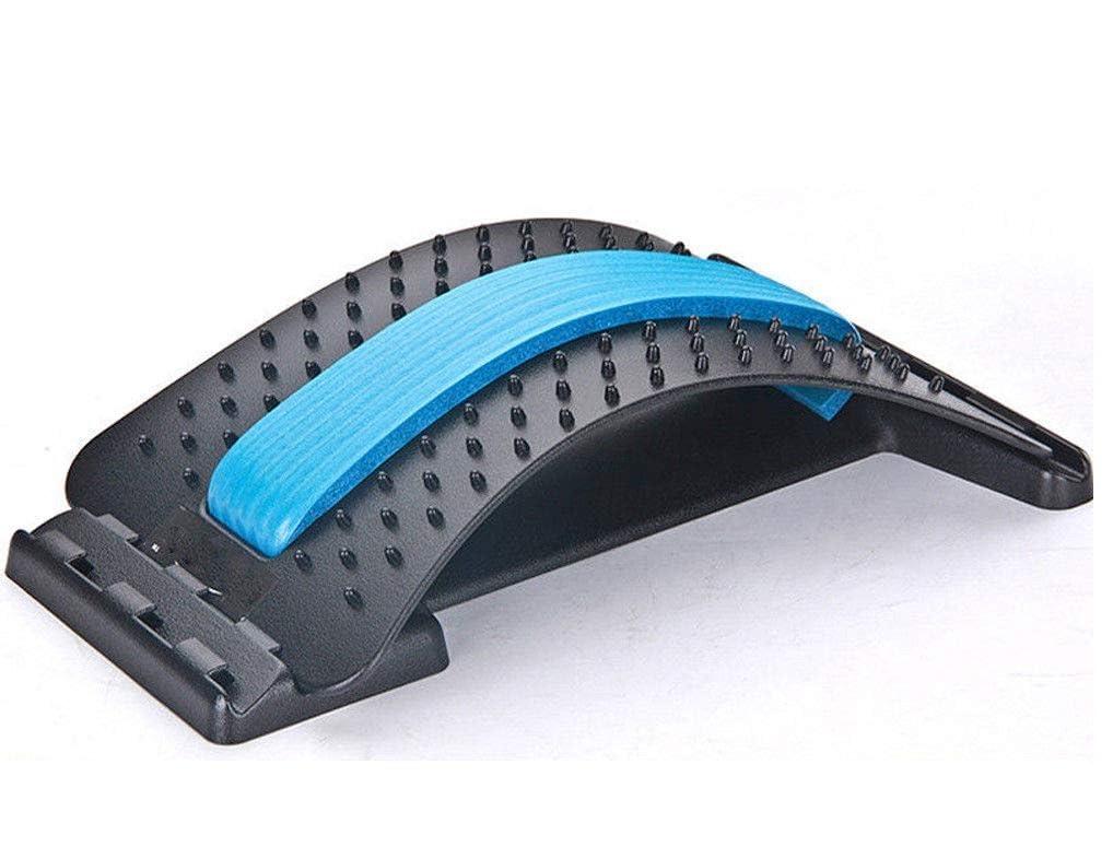 CPEX CPEX Back Stretcher Multi-Level Back Stretcher Device, Lumbar Back Stretching Device, Memory Foam Cushion Back Stretcher for Office Chair and Pain Relief